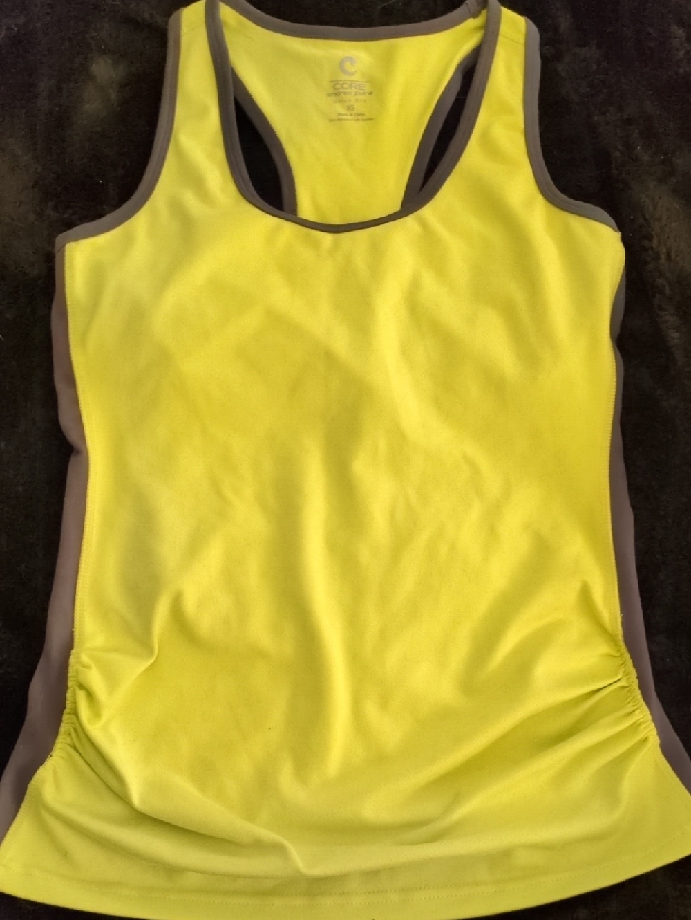 Racerback Tank with Built-in Bra: Performance Women's Tank XS